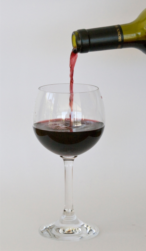 Creation of pouring wine: Step 1